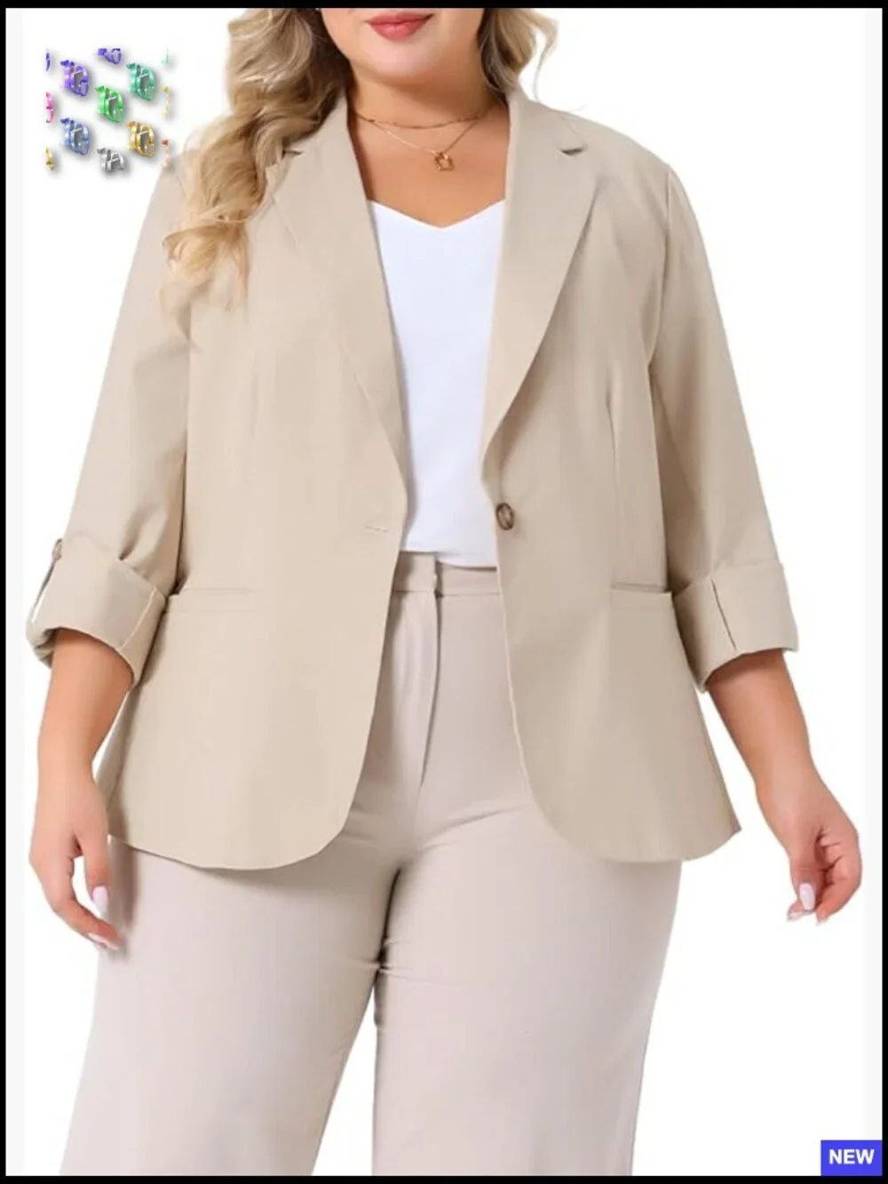 Linen Cotton Blazer Lightweight Office Business Suit Jacket Relaxed Fit